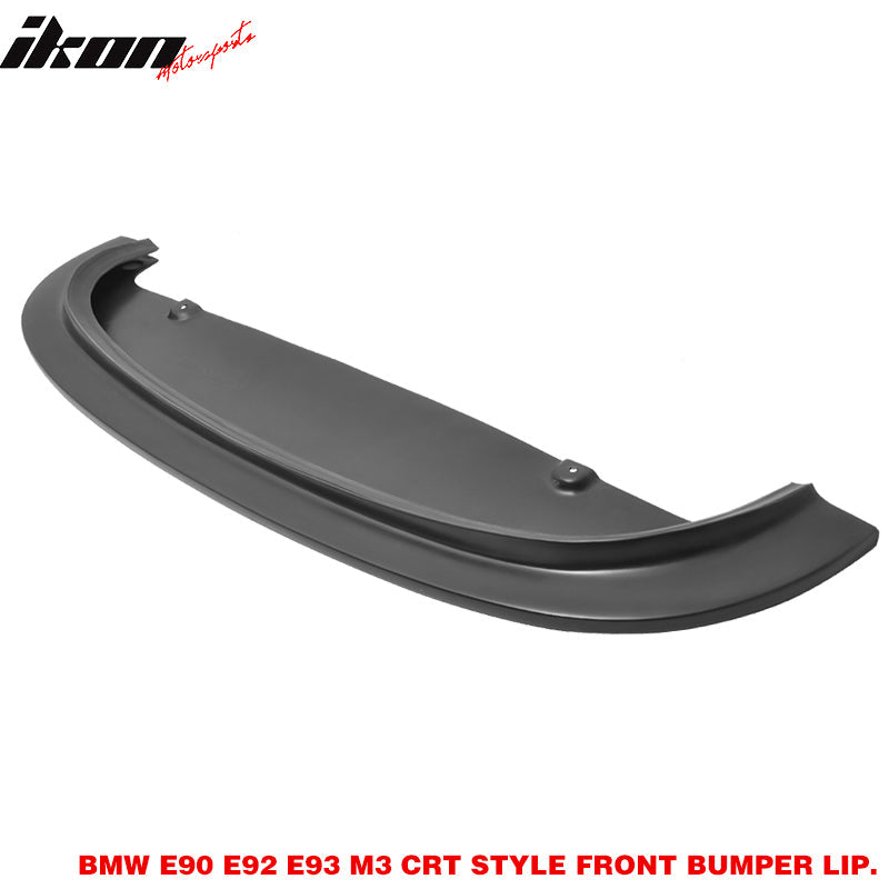 2008-2013 BMW M3 Only CRT Style Front Lip Spoiler Splitter PU