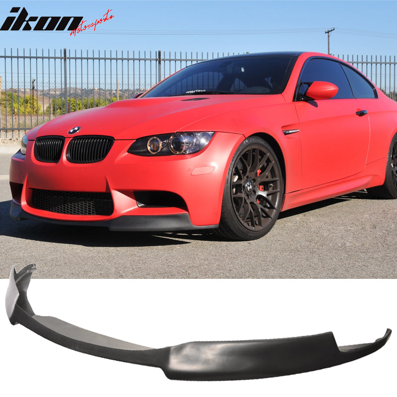 2008-2013 BMW E92 E90 E93 M3 Series 4Dr 2Dr V Style Front Bumper Lip