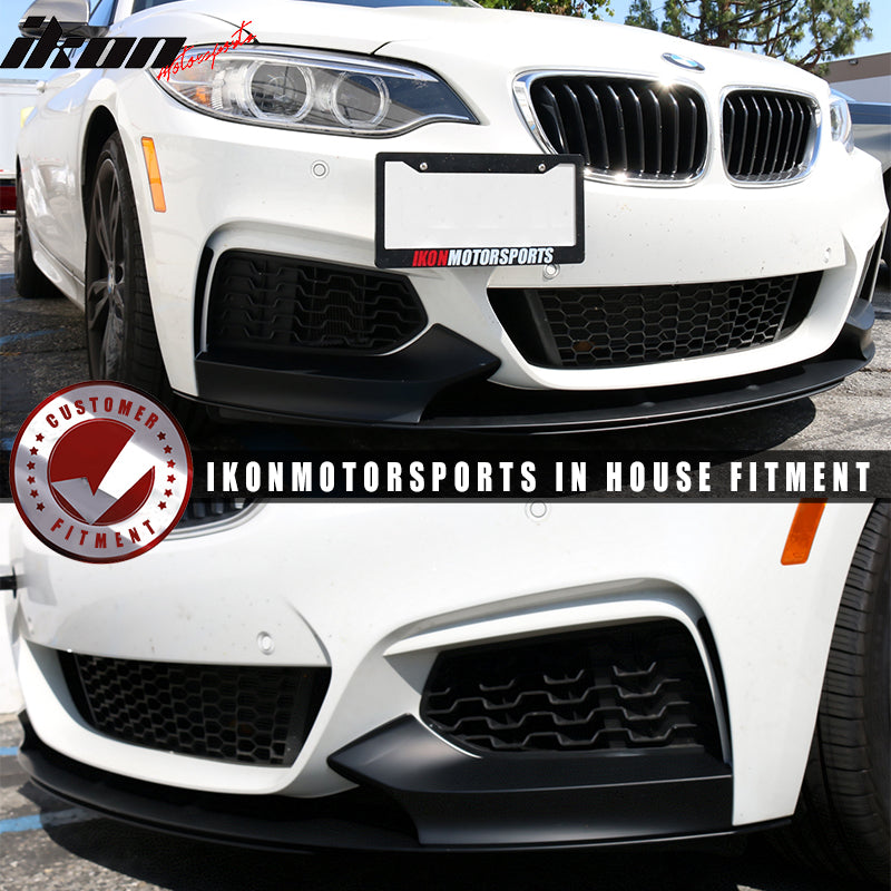2014-2021 BMW F22 2 Series MTech Performance Style Front Bumper Lip PP