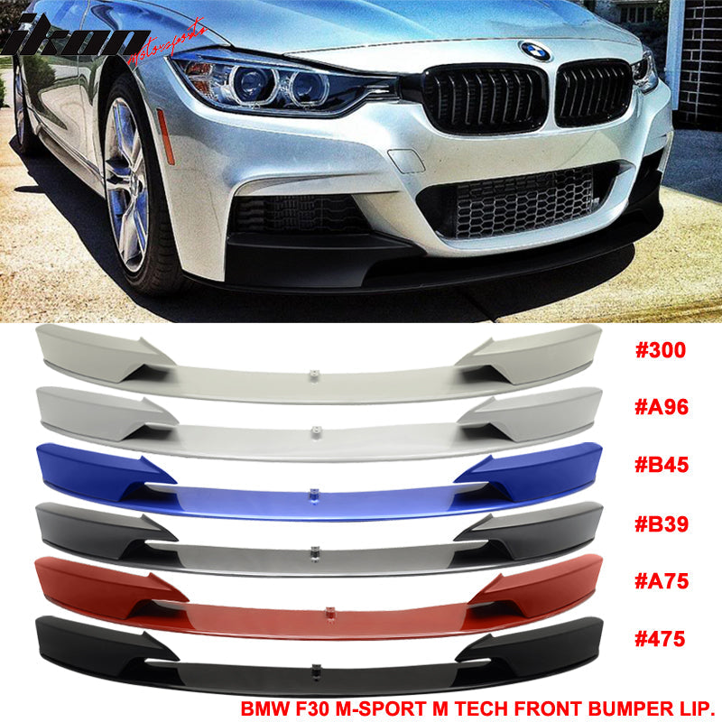 Fits 12-18 F30 M Performance Front Bumper Lip Chin Spoiler All Color
