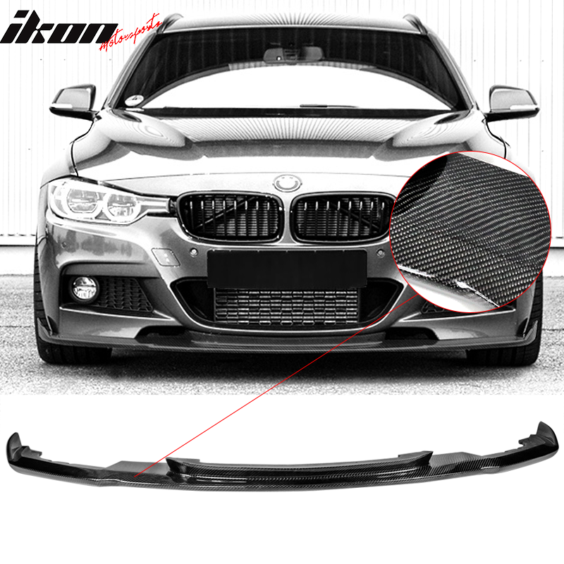 2012-2018 BMW F30 3 Series M Sport Front Bumper Lip Chin Spoiler