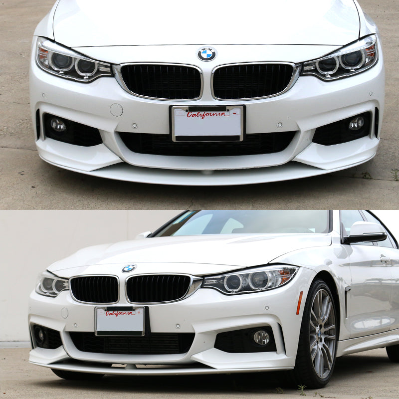 2014-2020Â BMW F32 F33 F36 4 Series P Style Painted Front Bumper Lip PP