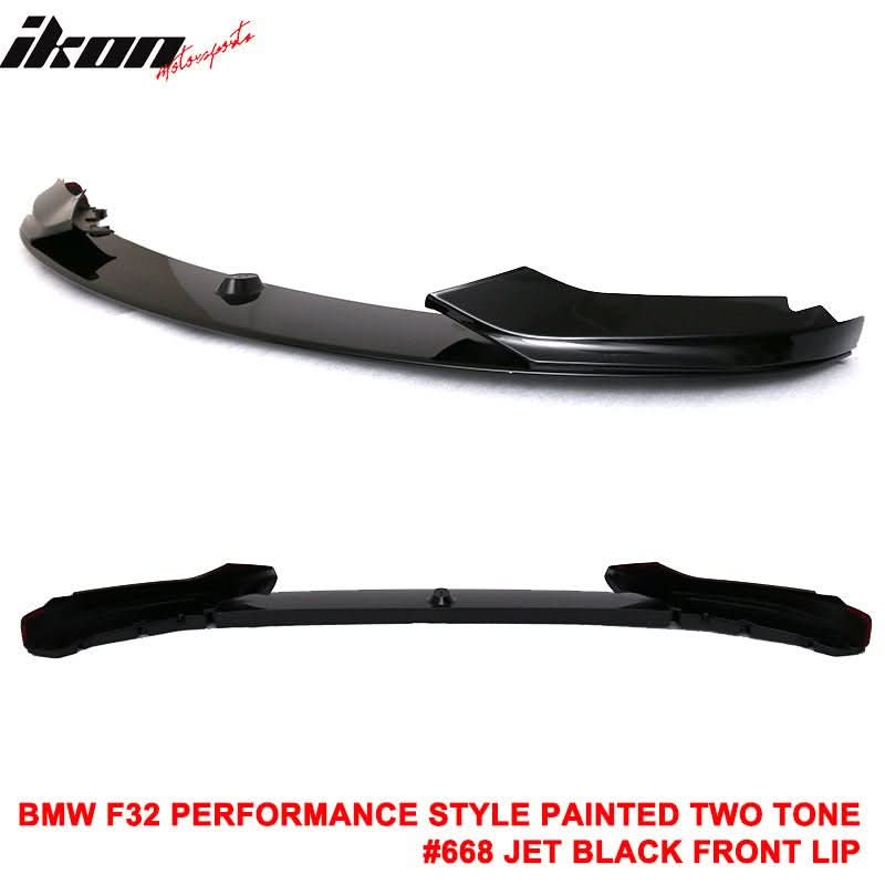 14-20 F32 F33 F36 4 Series Performance Front Bumper Lip 2 Tone