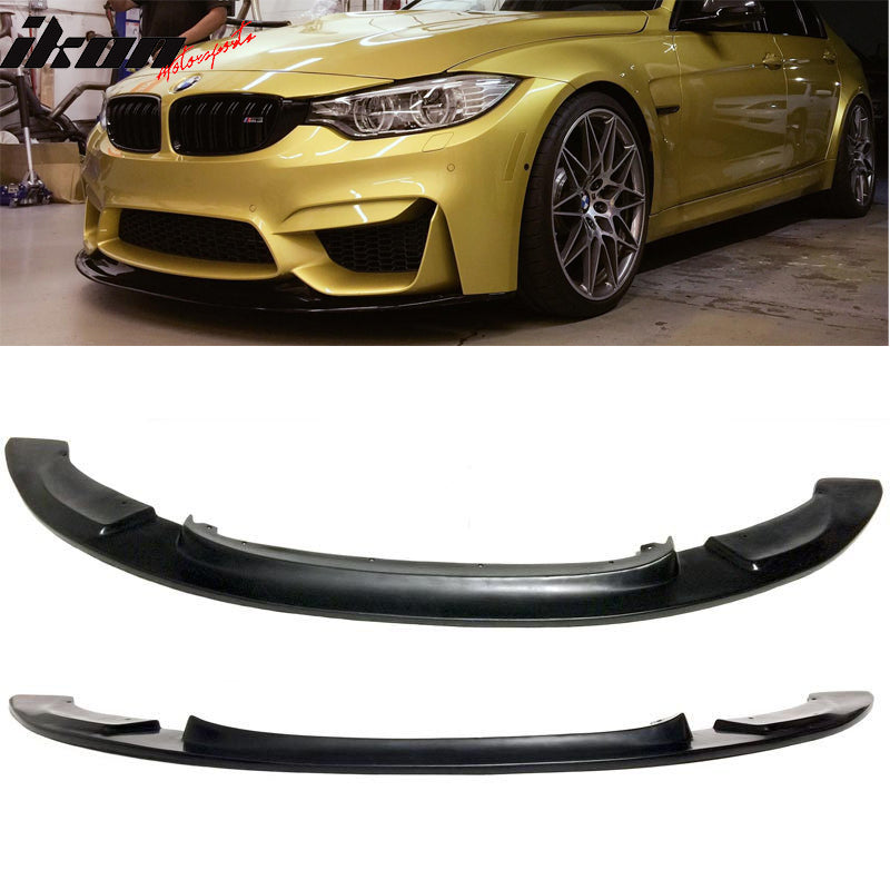 2015-2020 BMW F80 M3 F82 M4 GT Style PU Front Bumper Chin Lip Spoiler