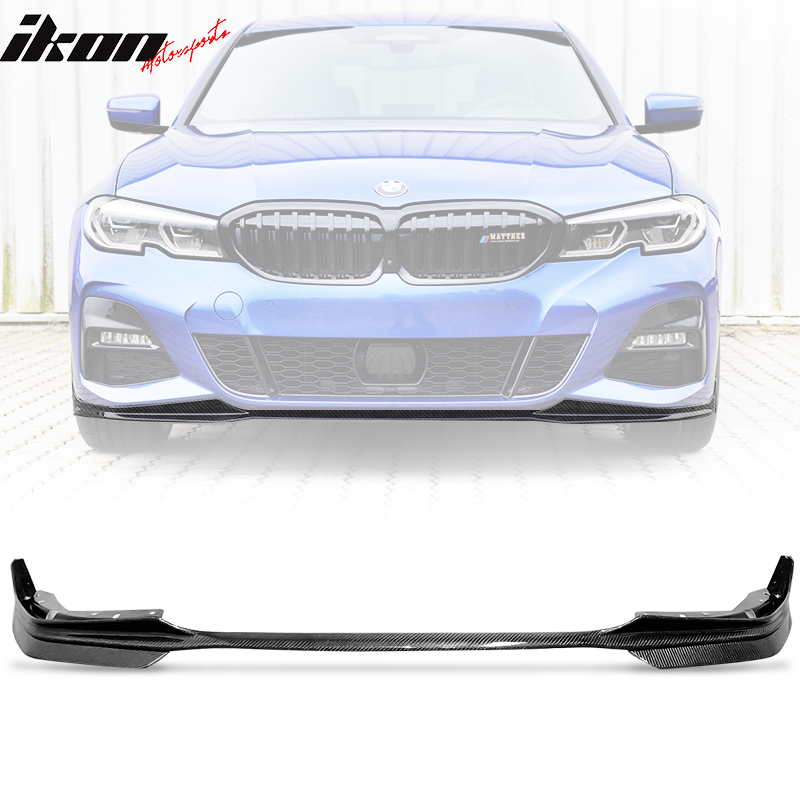 2019-2022 BMW G20 3 Series M-Tech M Sport Front Bumper Lip 5PCS