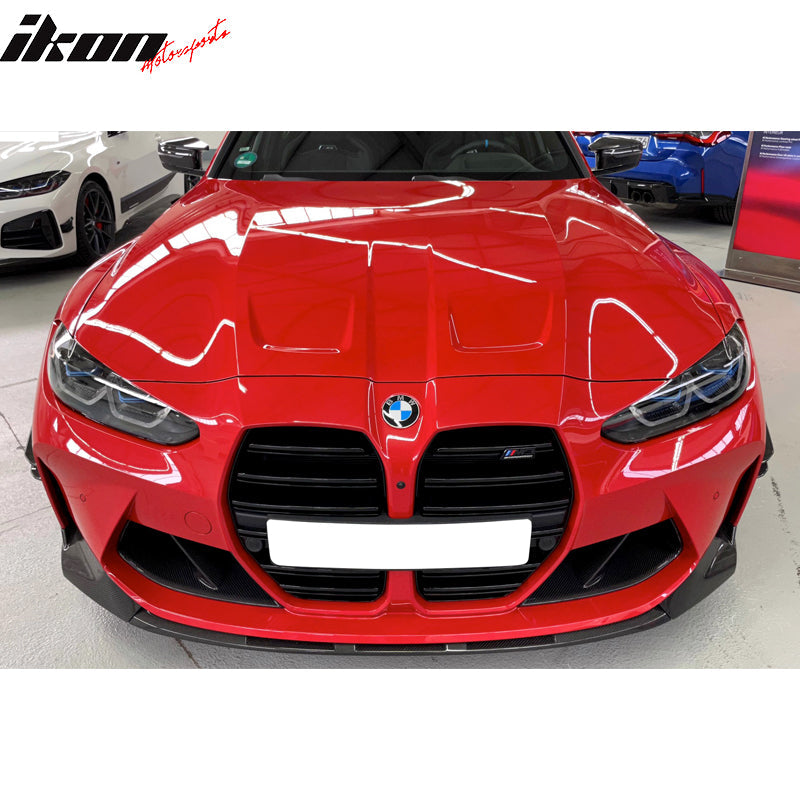 2021-2025 BMW G80 M3 G82 G83 M4 MP Style Front Bumper Lip Carbon Fiber
