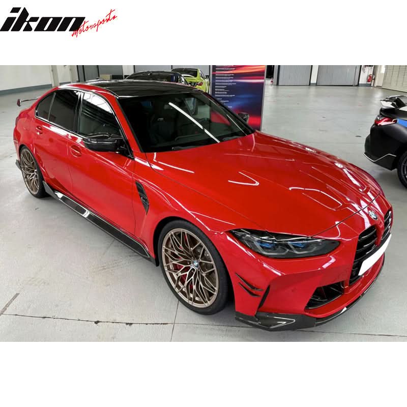 2021-2025 BMW G80 M3 G82 G83 M4 MP Style Front Bumper Lip Carbon Fiber
