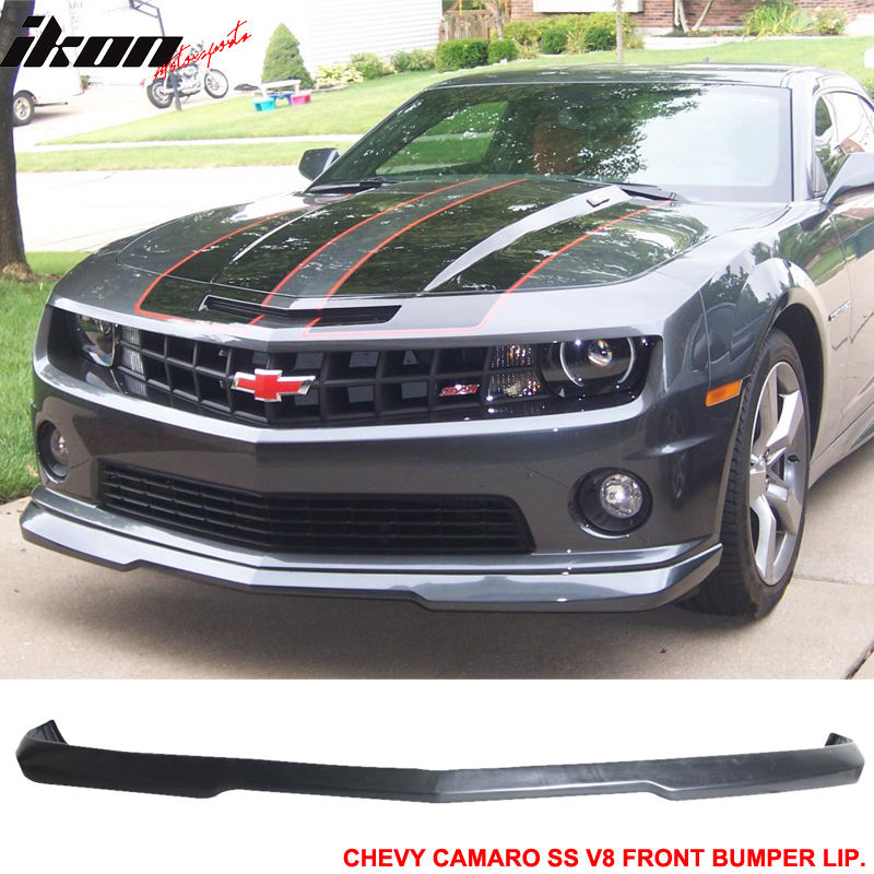 Fits 10-13 Chevy Camaro V8 SS Front Bumper Lip + ABS Rear Trunk