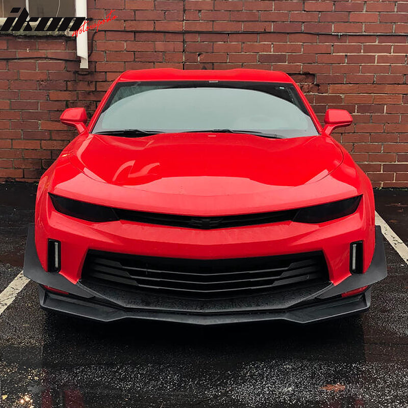 2016-2018 Chevy Camaro ZL1 Style Front Bumper Lip Chin Spoiler PP