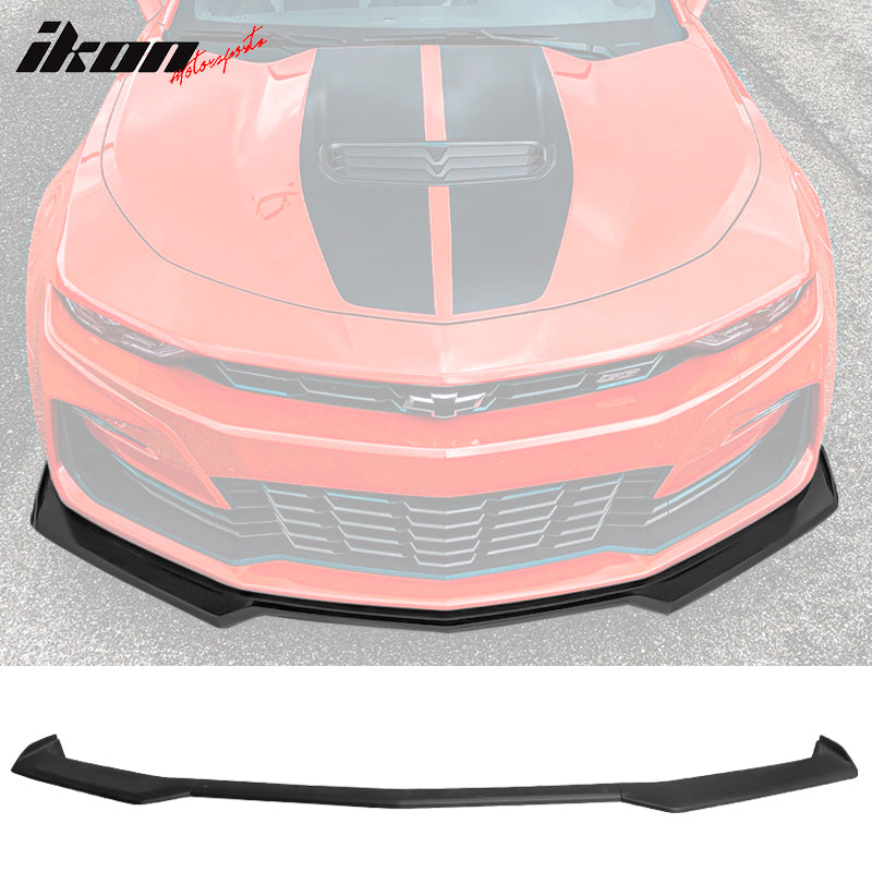 2016-2024 Chevy Camaro Front Lip Spoiler 1LE Style 3PCS ABS