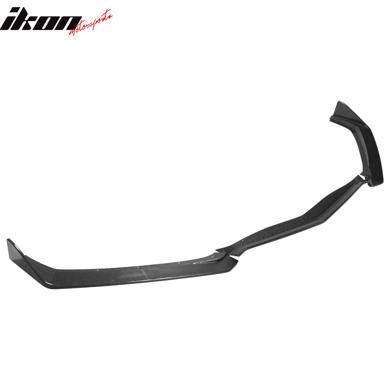 2020-2025 Chevy Corvette C8 5VM Style Front Bumper Lip Carbon Fiber