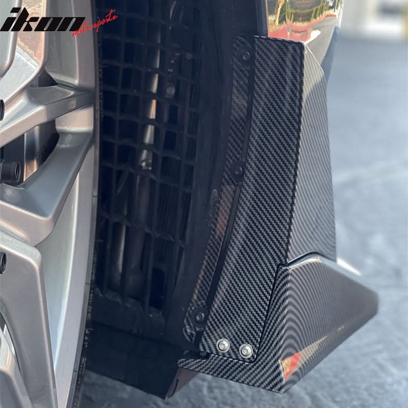 2020-2025 Chevy Corvette C8 ZR1 Style Front Lip Spoiler 7PCS ABS