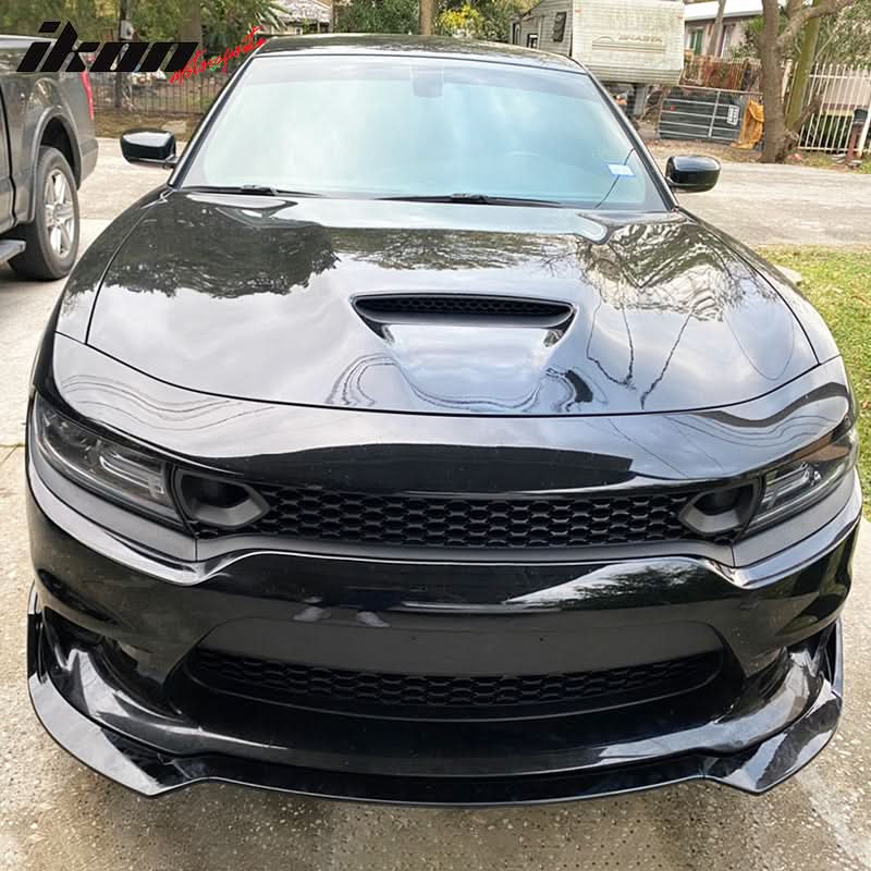 2015-2023 Dodge Charger SRT V1 Style Front Bumper Lip 3PCS ABS