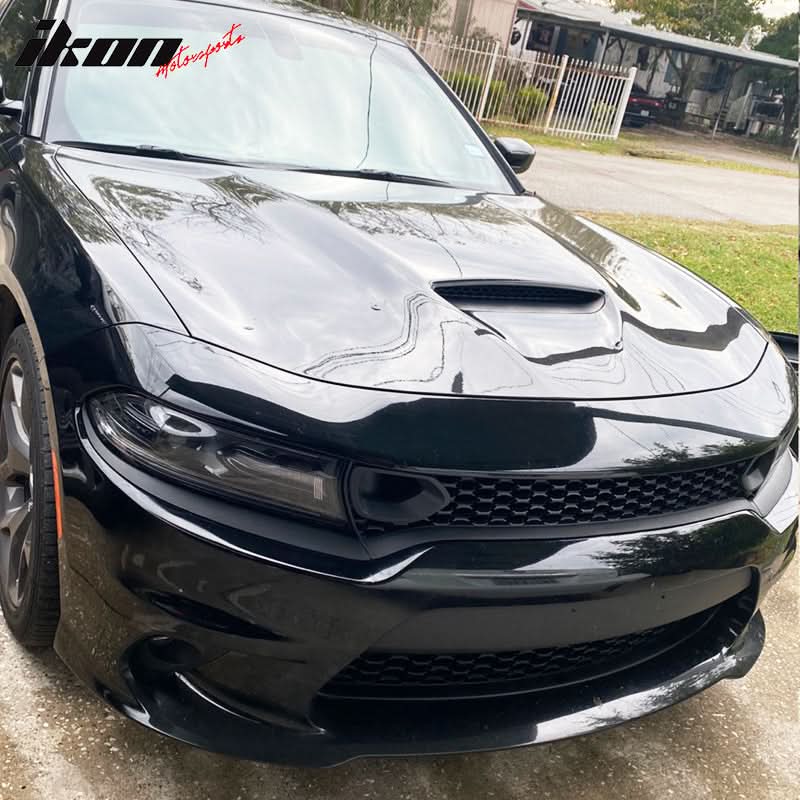 2015-2023 Dodge Charger SRT V1 Style Front Bumper Lip 3PCS ABS