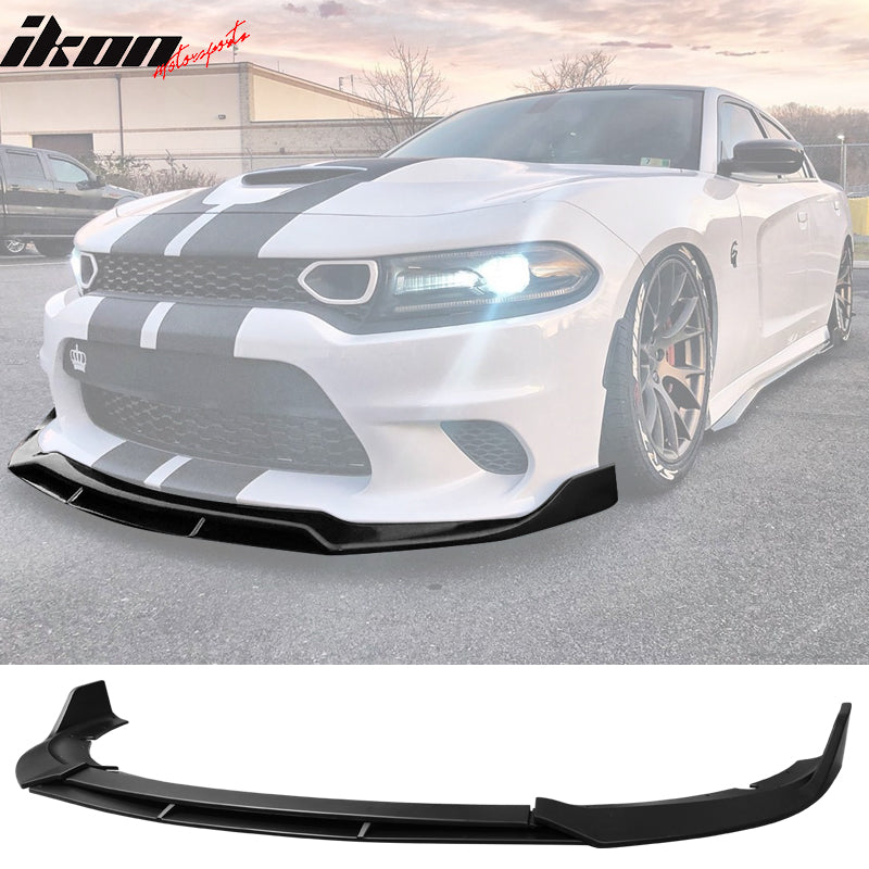 2015-2023 Dodge Charger SRT Front Lip V2 Style Lip Spoiler ABS 4PCS