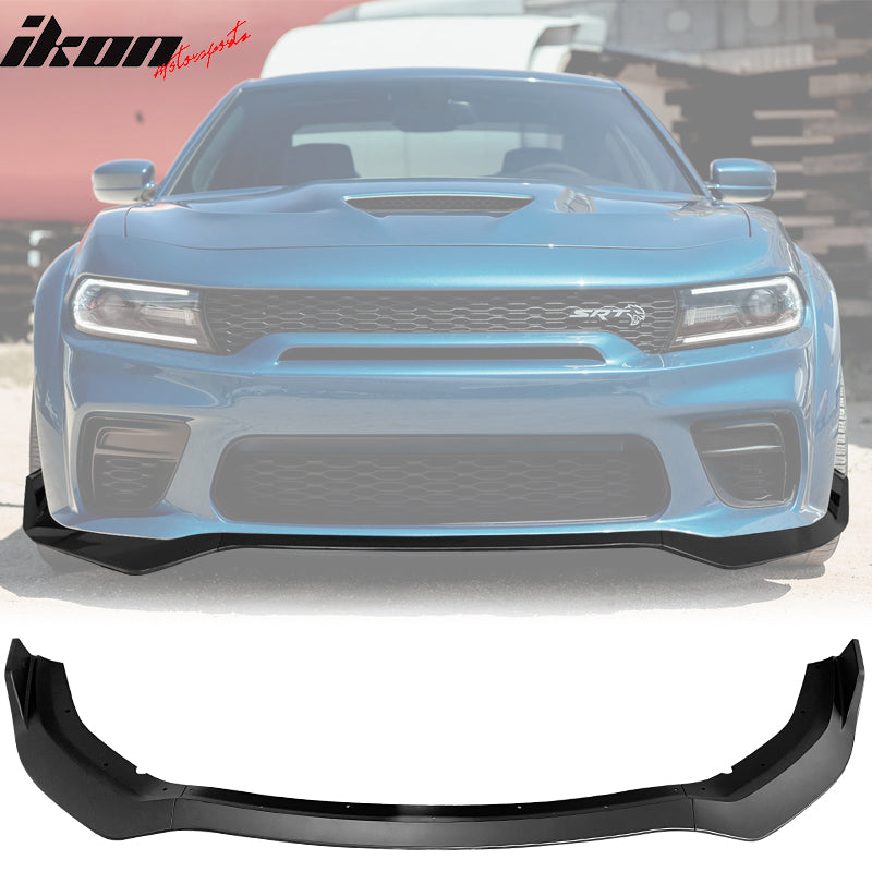 2020-2023 Dodge Charger Widebody IKON V1 Style Front Bumper Lip 3PCS