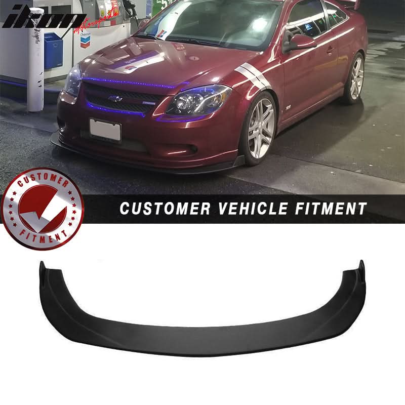 Universal IKON Style Unpainted Front Lip Splitter PP