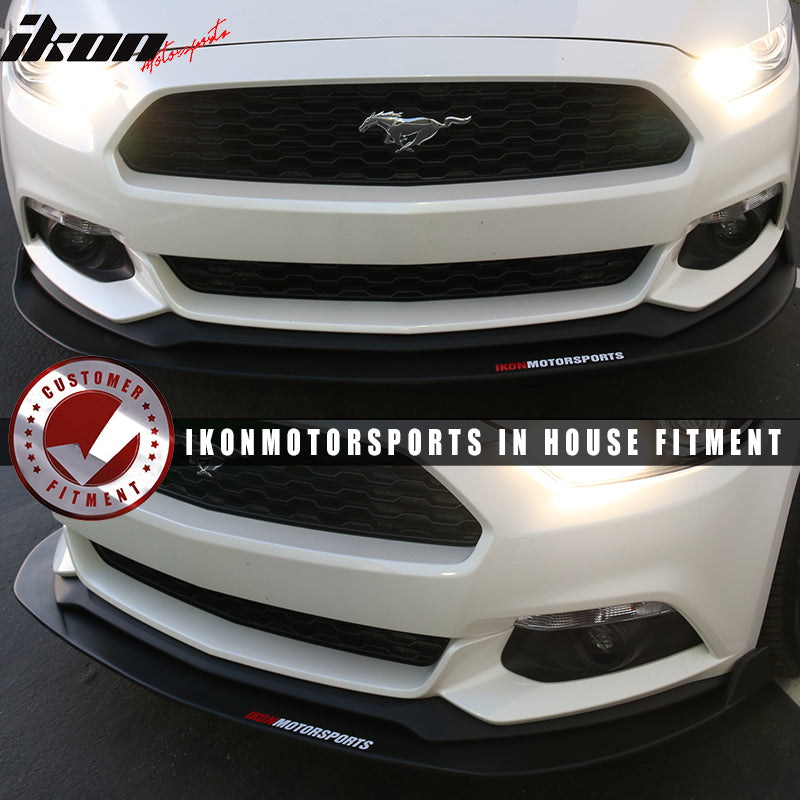 2015-2017 Ford Mustang Front Bumper Lip Spoiler PP