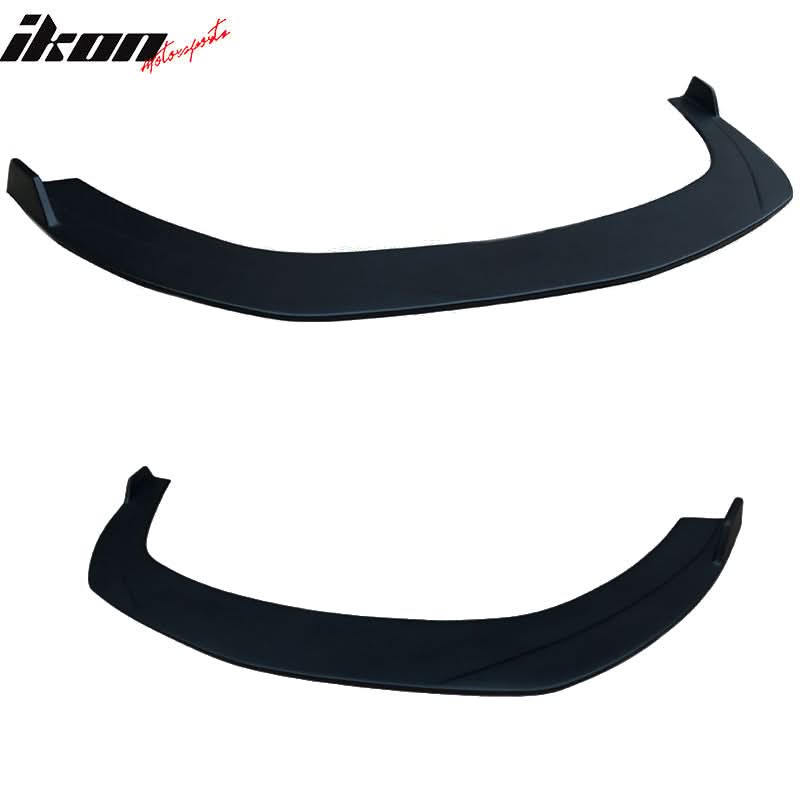 Universal IKON Style Unpainted Front Lip Splitter PP