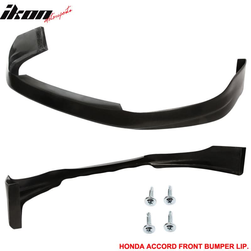 2006-2007 Honda Accord Sedan HF-P Style Unpainted Front Bumper Lip PU