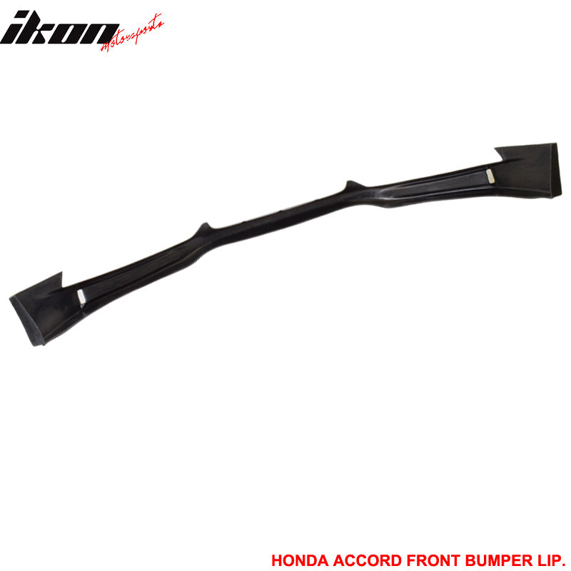 2011-2012 Honda Accord Sedan Mugen Style Front Bumper Lip Spoiler PU