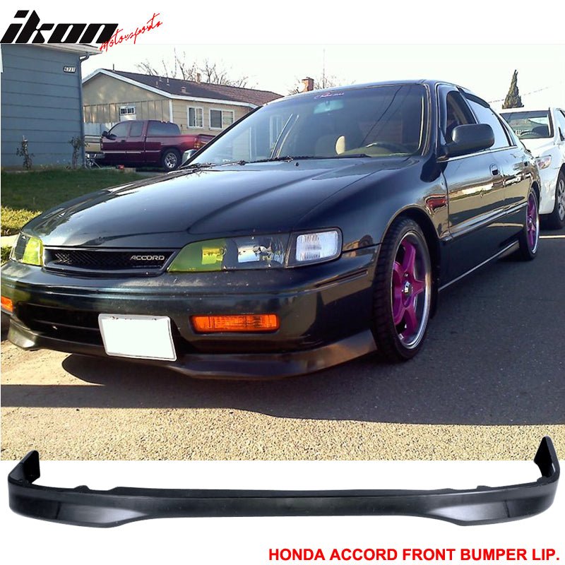 1994-1995 Honda Accord T-R Style Painted Front Bumper Lip Spoiler PP