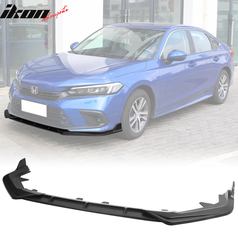 2022-2023 Honda Civic 11th Gen Front Lip Chin Spoiler PP 3PC