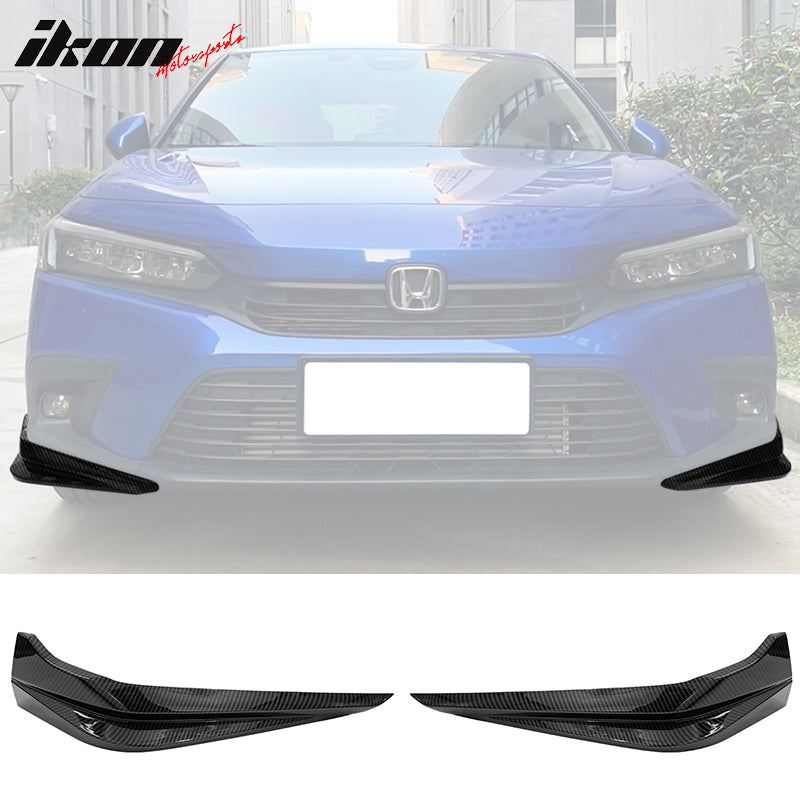 2022-2024 Honda Civic 11th HPD Style 2PC Front Splitters Painted PP