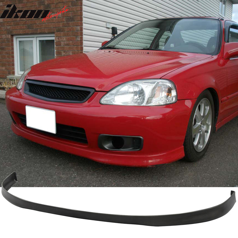 1999-2000 Honda Civic OE Style Front Bumper Lip PU