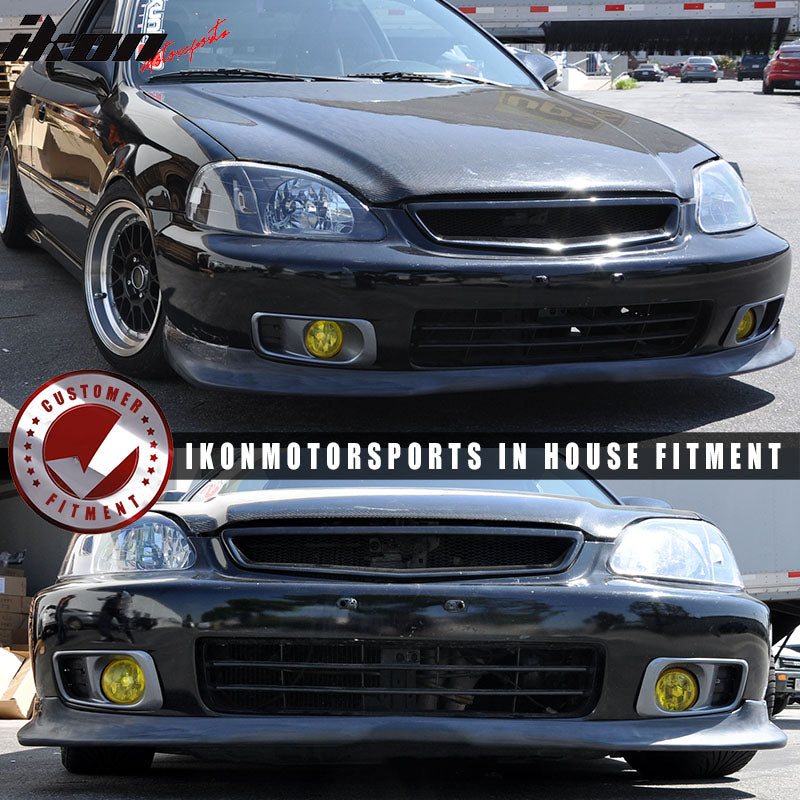 1999-2000 Honda Civic OE Style Front Bumper Lip PU