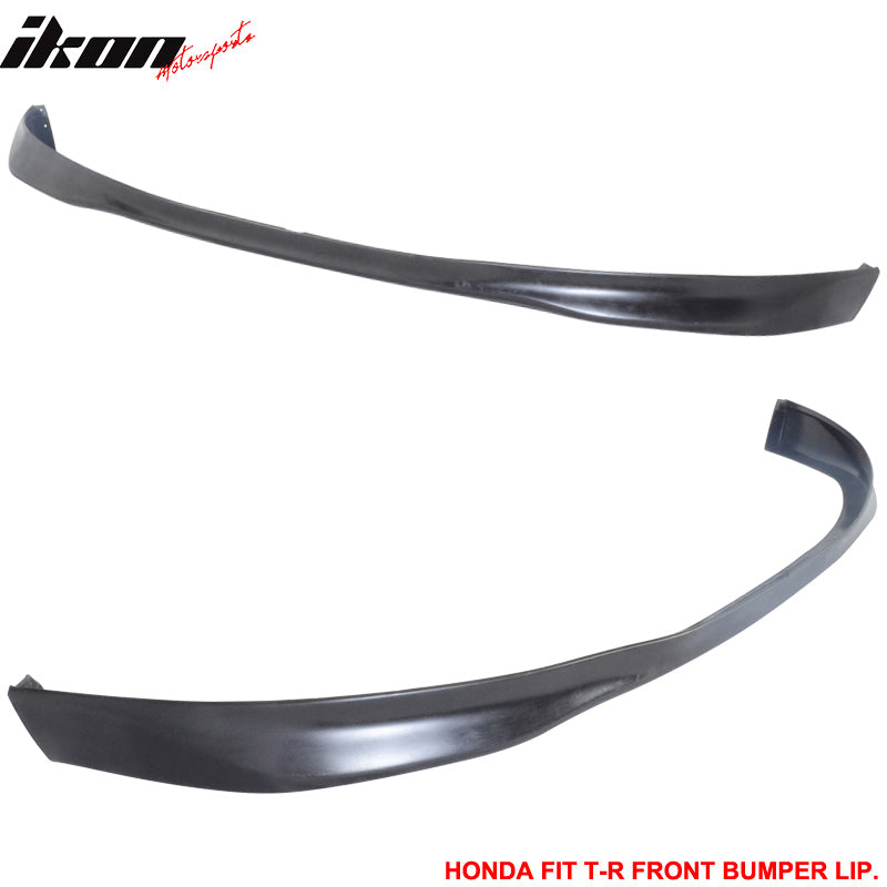 2007-2008 Honda Hatchback 4Dr T-R S tyle Front Bumper Lip Spoiler PU