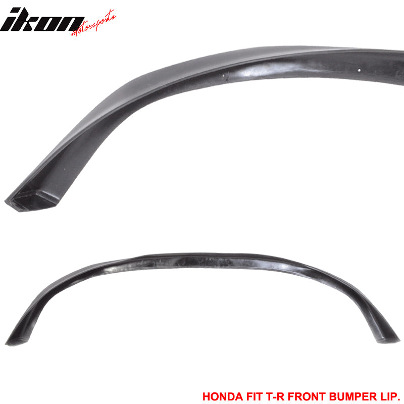 2007-2008 Honda Hatchback 4Dr T-R S tyle Front Bumper Lip Spoiler PU