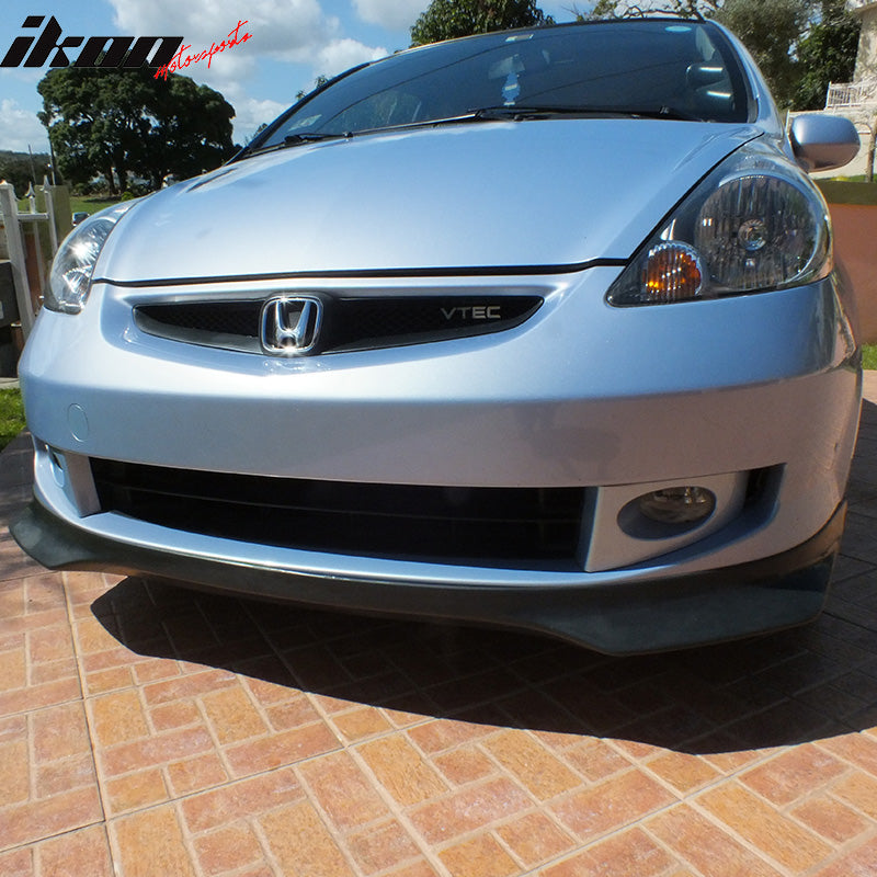 2007-2008 Honda 5Dr HB Hatchback EVO Front Bumper Lip Spoiler PU