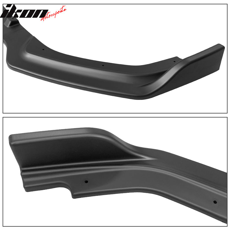 2018-2022 Infiniti Q50 Base Front Bumper Lip Chin Spoiler PP 3PC