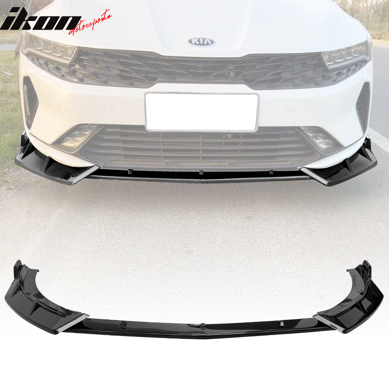 2021-2023 Kia K5 IKON Style 3PCS Front Bumper Lip Spoiler PP