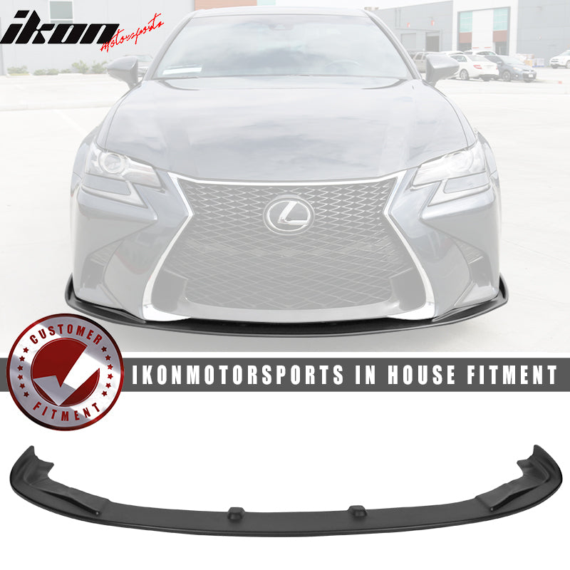 2016-2020 Lexus GS Lexon Style Painted PP Front Bumper Lip Spoiler