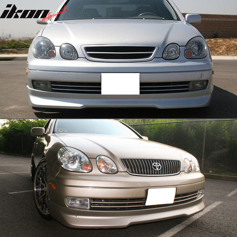1998-2003 Lexus GS300 GS400 4Dr Sedan GR Style Front Bumper Lip PU
