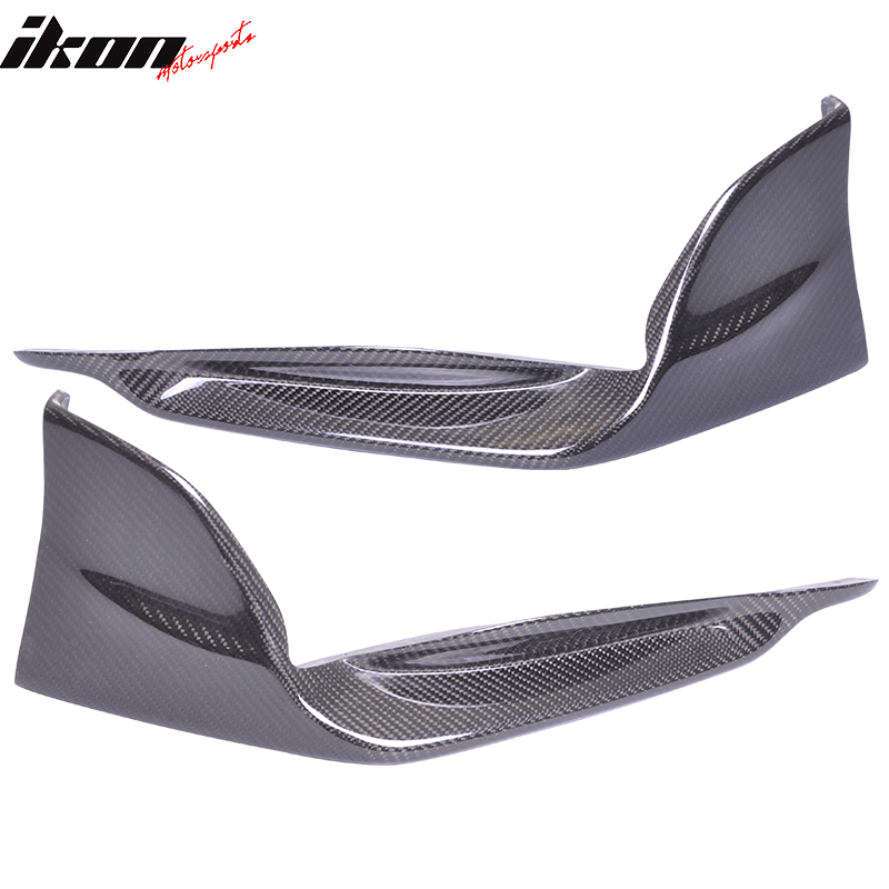 2014-2016 Lexus IS250 IS350 TR Style Front Bumper Lip Carbon Fiber