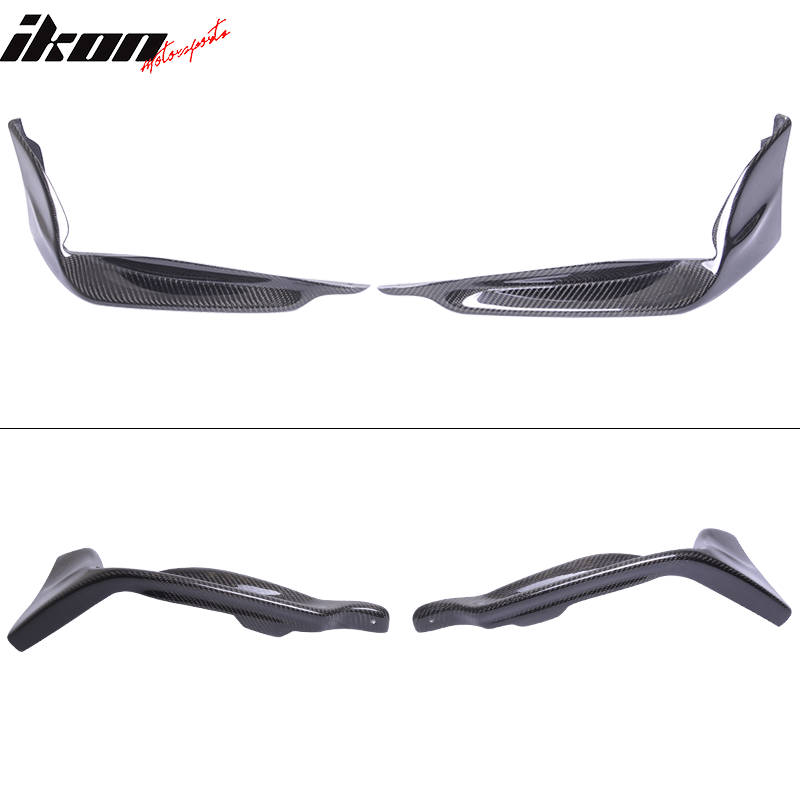 2014-2016 Lexus IS250 IS350 TR Style Front Bumper Lip Carbon Fiber