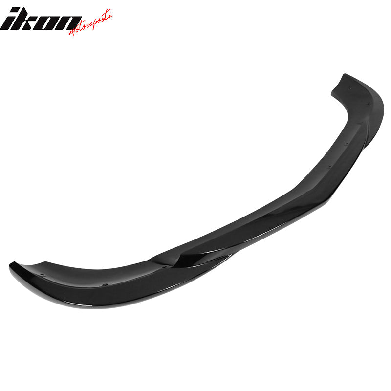 2012-2014 Benz W204 C Class GH Style Gloss Black Front Bumper Lip ABS