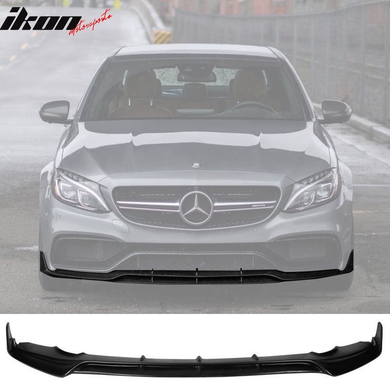 2019-2020 Benz W205 C-Class Unpainted Front Bumper Lip Splitter PU