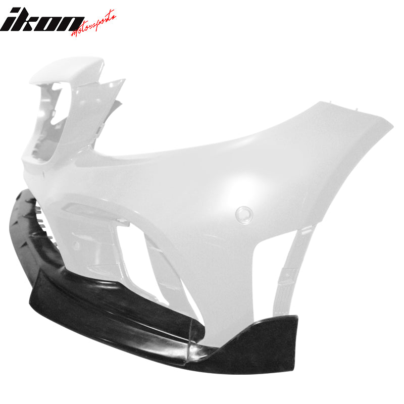 2019-2020 Benz W205 C-Class Unpainted Front Bumper Lip Splitter PU