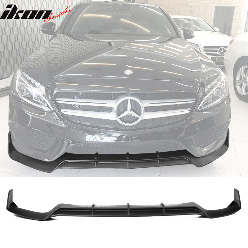 2015-2018 Benz W205 C-Class AMG B Front Lip PP