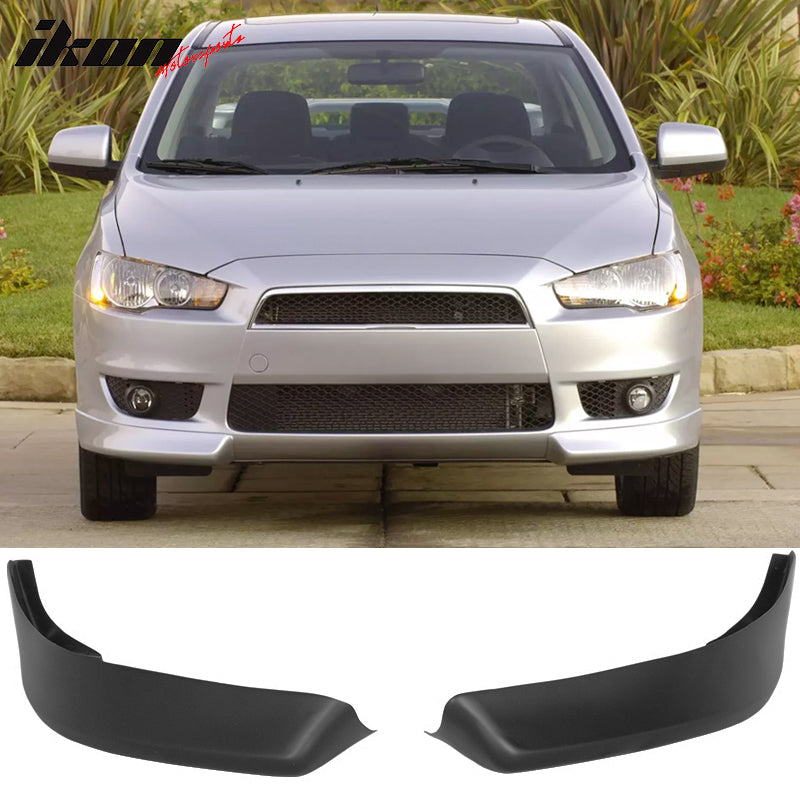 2008-2015 Mitsubishi Lancer OE PP Front Lip Splitter
