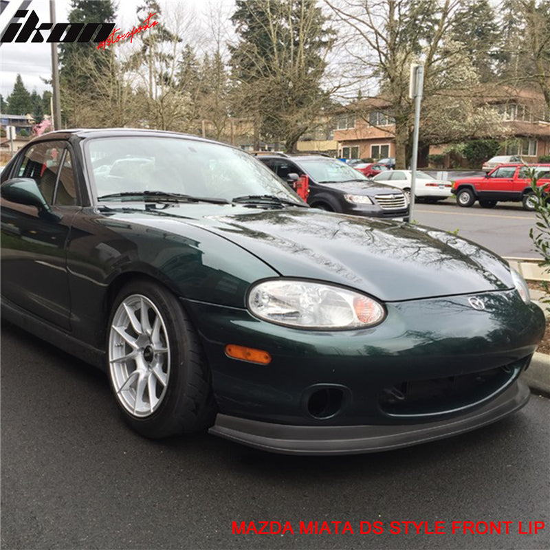 1999-2000 Mazda Miata MX-5 DS Style Front Lip Splitter Spoiler PU