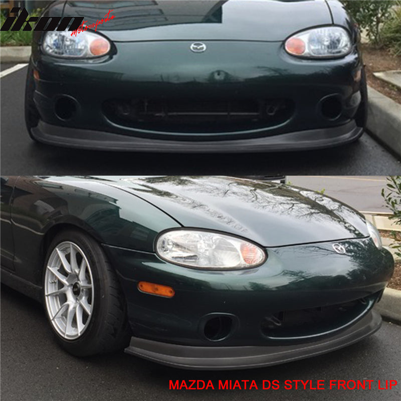 1999-2000 Mazda Miata MX-5 DS Style Front Lip Splitter Spoiler PU