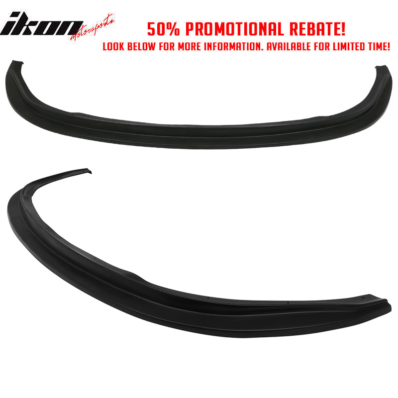 2007-2009 Nissan Altima Ikon DP Unpainted Front Bumper Lip Splitter PU