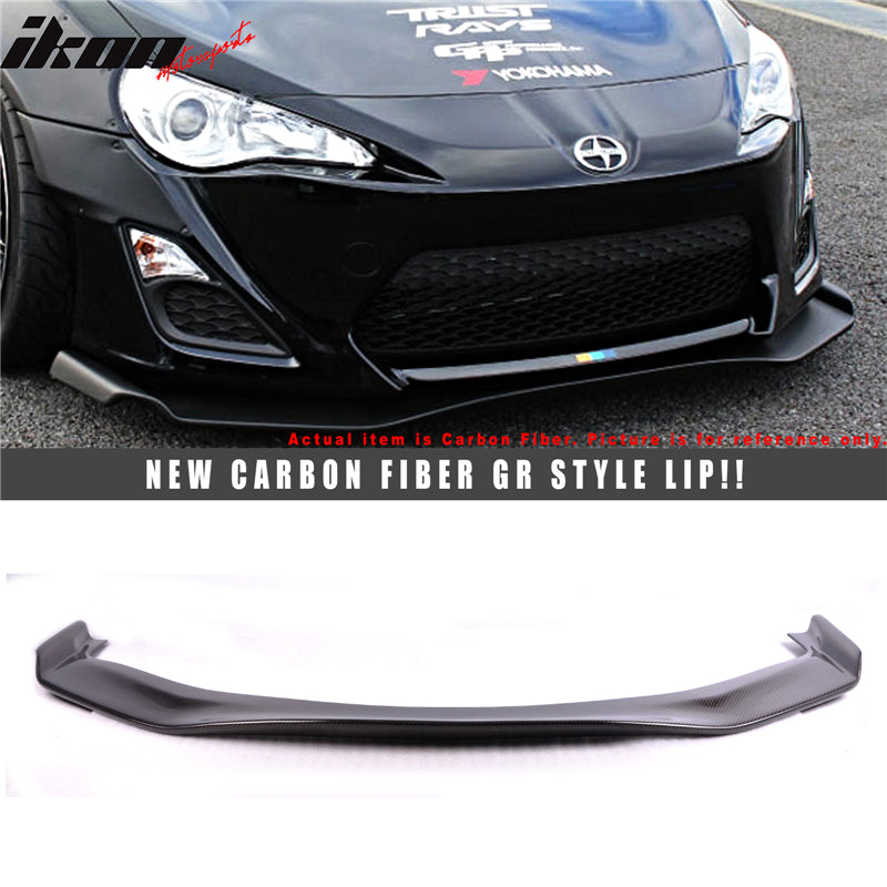 2013-2016 Scion FRS GR Style Front Bumper Lip Spoiler Splitter