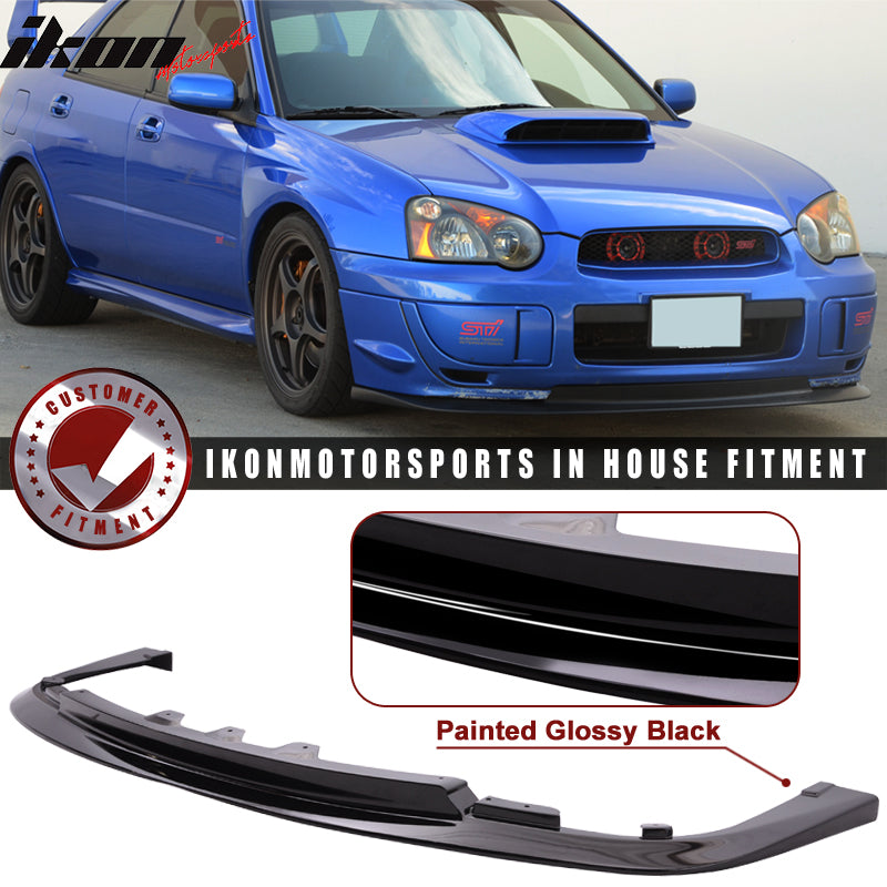 2004-2005 Subaru Impreza WRX V-Limited Front Lip STI Style PP