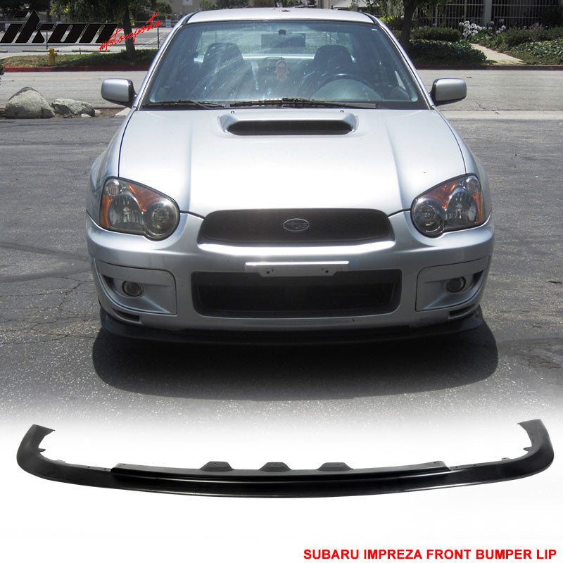 2004-2005 Subaru Impreza STI Front Bumper Lip Spoiler PP